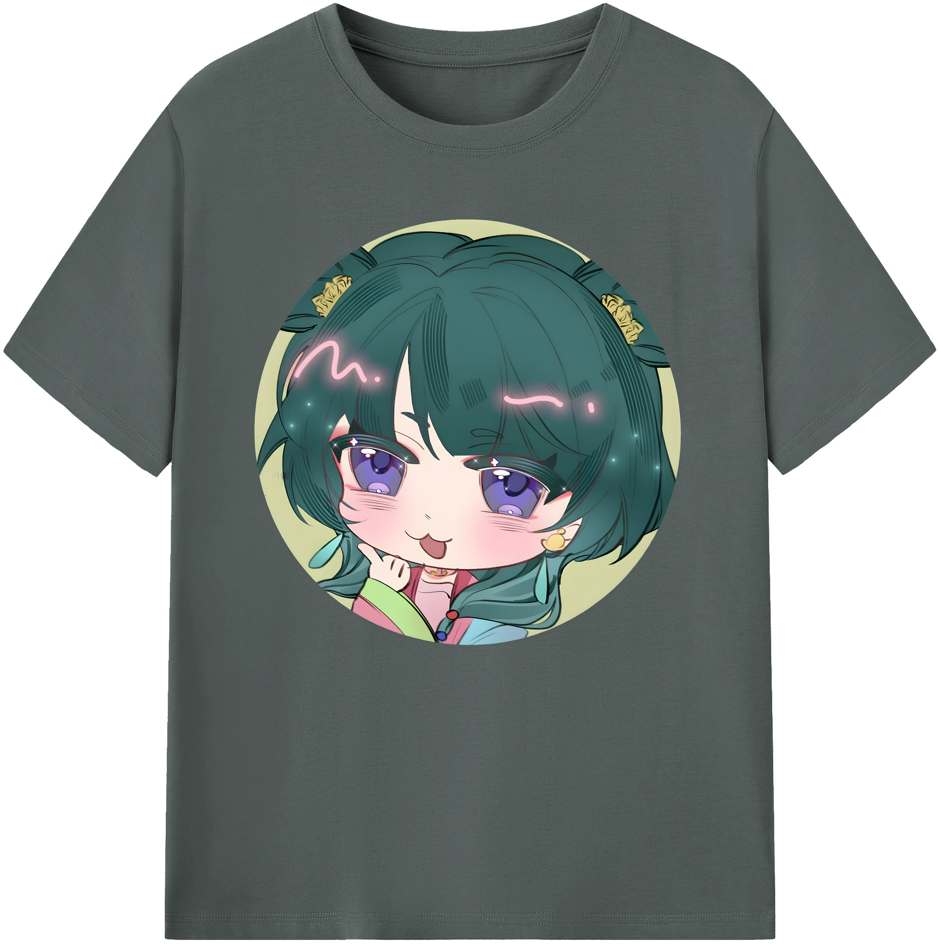（画像用） 薬屋のひとりごと The Apothecary Diaries 綿100％ メンズ半袖Tシャツ｜肌触りやわらか＆通気性